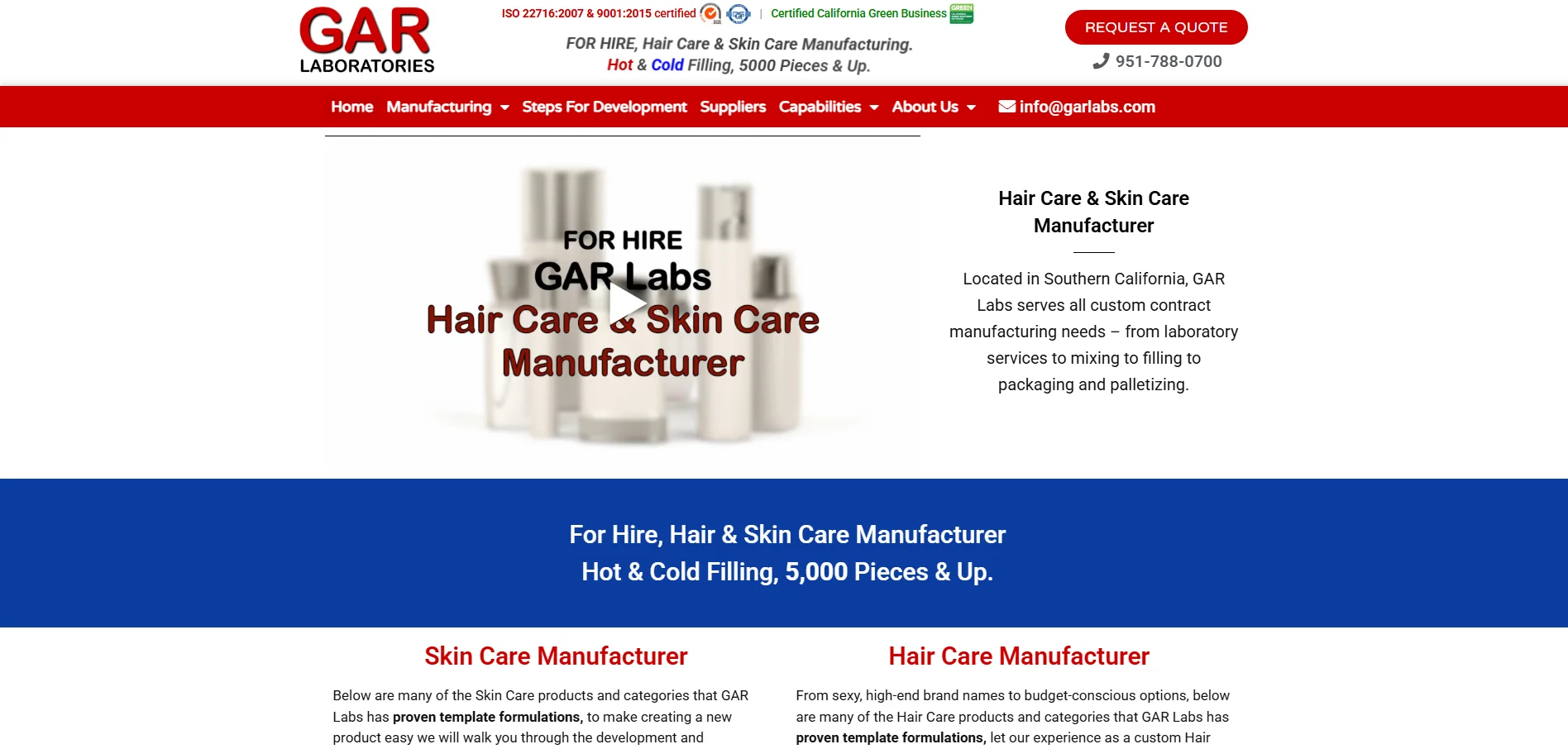 Best Hair Care Manufacturers in North America for Private Label Brands